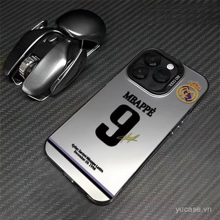 Ốp điện thoại mới No. 9 Số hỗ trợ bóng đá Thích hợp cho iPhone 17promax 16promax 17 16 15 14 promax 13promax 13 12 11 pro max 16pro 15pro Ốp bảo vệ chống sốc