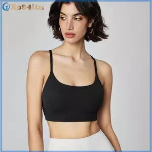 XOITU Thời Trang Thể Thao Thường Ngày Gợi Cảm Ôm Phù Hợp Với Miếng Lót Ngực Áo Vest Không Tay Ngắn Cho Nữ VN