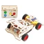 Bộ dụng cụ ô tô điều khiển từ xa bằng gỗ DIY Bộ dụng cụ thí nghiệm khoa học bốn bánh Mini dành cho trẻ em tuổi Teen