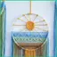 Boho Macrame Dream Catcher Bohemian Trang trí tường Tấm thảm Macrame Trang trí nhà cửa Dreamcatcher Bohemian Wall jiwvn