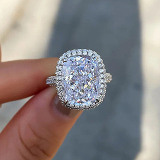 Nhẫn Zircon Bạc S925 Trang Sức Thời Trang Đơn Giản Quà Tặng Nữ Mặc Hàng Ngày