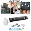 Tay cầm nồi ICUCKO, Tay cầm chảo ba lỗ chống bỏng đa năng, có thể tháo rời bền bỉ có vít Tay cầm nồi cho nồi chiên Dụng cụ nấu bếp