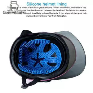Tweeduj Mũ Bảo Hiểm Linh Hoạt Chống Biến Dạng Bên Trong Silicone Pad Thông Khí Mũ Bảo Hiểm Lót Miếng Lót Mũ Bảo Hiểm Đệm Xe Máy Xe Đạp Mũ Bảo Hiểm Phụ Kiện VN