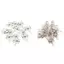 Tweeduj 10 Cặp Pin Kim Loại Thay Thế Tấm Tiếp Xúc Lò Xo Cho Pin AA AAA VN