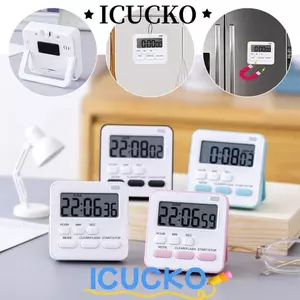 ICUCKO Hẹn giờ nhà bếp Dụng cụ nhà bếp Máy tính để bàn Đồng hồ báo thức điện tử