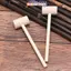 TMOY 5 Chiếc Mini Gỗ Búa Bóng Đồ Chơi Đánh Thay Thế Gỗ Nơ Đồ Chơi TMOY