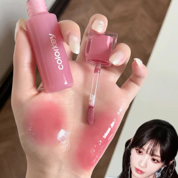 Colorkey Nhỏ Ice Cube Môi Gương Son Bóng Son Bóng Son Môi Gương Nước Bóng Mùa Hè Sản Phẩm Mới Tinh Chất Tăng Cường Môi