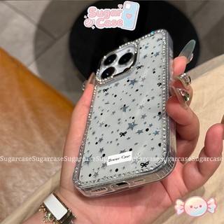 Ốp Lưng Cho IPhone 13 11 16 17 12 14 15 Pro Max 15 16 14 Plus Vỏ mềm hình ngôi sao thời trang Flash Diamond Stars