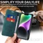 Ốp Lật Từ Tính Cho Infinix Hot 60 50 60i 50i Zero 40 Smart 10 9 8 Pro Plus Itel P55 5G Da Lộn Ví RFID Chặn Thẻ