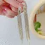 Thời Trang Micro-Dát Tua Rua Bông Tai Dài Bông Tai Nữ Cao Cấp Cảm Giác Sang Trọng Bông Tai 10025.31