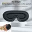 PNPIA- Mặt nạ ngủ bằng lụa 3D Mặt nạ ngủ mềm mịn cho mắt Du lịch che bóng Thư giãn khi ngủ Vỏ mắt Hỗ trợ ngủ