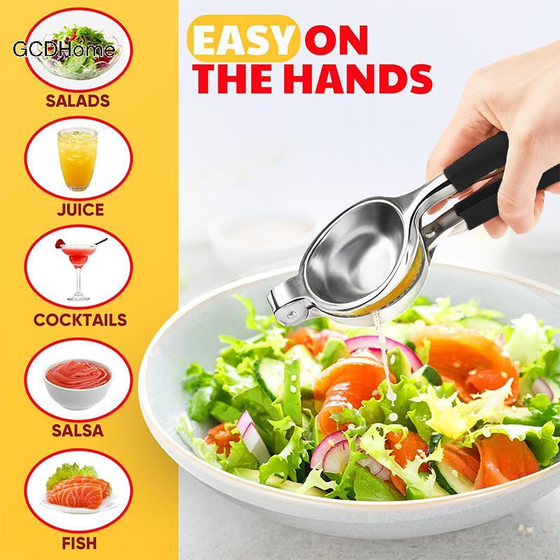 GCDHome Máy ép chanh, cam quýt cực lớn bằng thép không gỉ, ép tay hạng nặng HOT