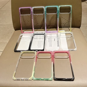 Ốp Vuông Ốp Điện Thoại Vuông Apple 17PROMAX Kem Nhựa iphone16PM / 15PRO Vuông Ốp Lưng Chất Liệu Góc Phải