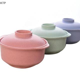 [Ktp] bát mì ăn liền có nắp đậy bát cơm nóng súp đồ ăn cho học sinh phong cách Nhật Bản Bộ đồ ăn bát nhà bếp khỏe mạnh