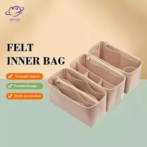 HFTOY Ví Nỉ Sắp Xếp Túi Xách Tote Shaper, Chèn Lót Shaper Túi Trong Túi Cho Liz Vietos Speedy Neverful 2026 ~