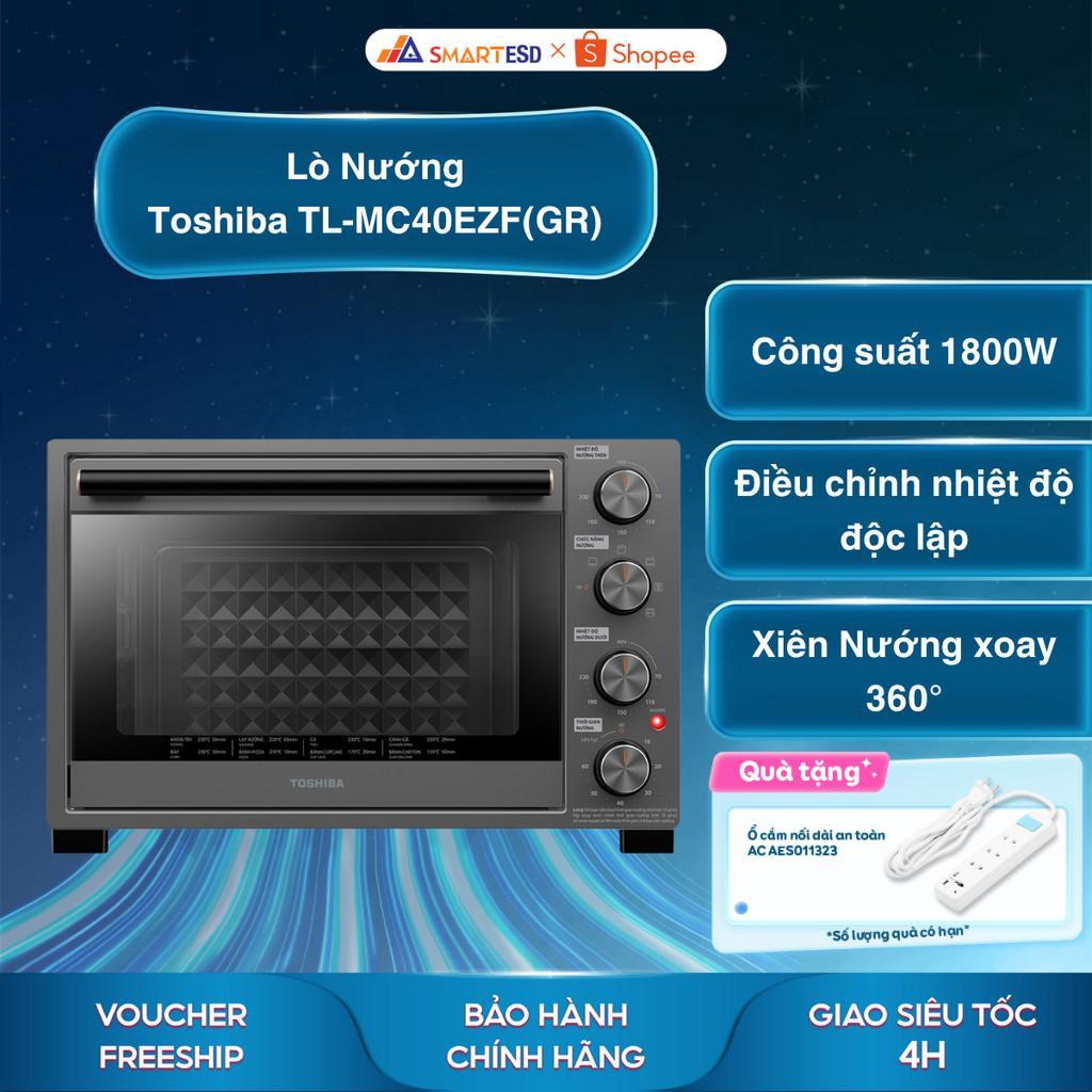 Lò Nướng Toshiba TL-MC40EZF(GR) - Dung tích 40L - Bảo hành chính hãng 12 tháng [Hỏa tốc Hcm]