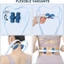 Máy mát xa con lăn sáu gót mới Hướng dẫn sử dụng Máy mát xa vai cổ Máy mát xa Trapezius để giảm đau thắt lưng cổ