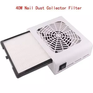 JASMINE 40W Nail Dust Collector Lọc Làm Móng Tay Màn Hình Tấm Hút Móng Tay Máy Hút Bụi JASMINE