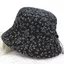 YOLOGO Nữ Mũ Xô, Chất Liệu Cotton In Hoa Mũ Chống Nắng, Thời Trang Có Thể Điều Chỉnh Có Thể Gập Lại Chống Nắng Mũ Người Cá Cho Nữ Mẹ