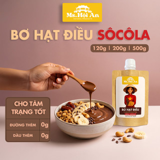 Bơ Hạt Điều Cacao Ms. Hoi An - Không Đường Tinh Luyện - Ngọt Tự Nhiên Eat Clean
