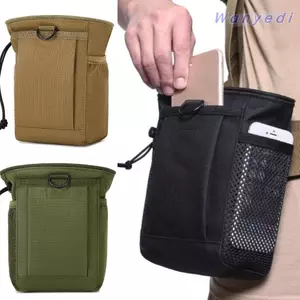 Túi lưu trữ WANYEDI, Túi dây rút gắn chữ D dung tích 3-5L, Lưu trữ nhỏ Túi đựng dụng cụ đóng dây rút đa chức năng Lưu trữ tiện ích