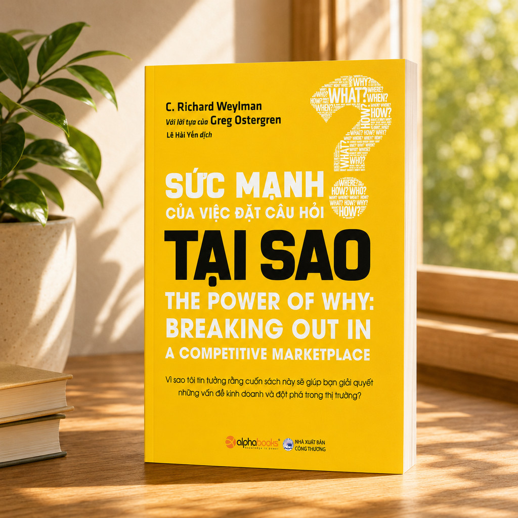 Sách - Sức Mạnh Của Việc Đặt Câu Hỏi Tại Sao -Richard Wiseman (Alpha Books)