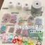 Giảm Giá Đậu Handmade Phải Có Tự Làm Phụ Kiện Bộ Dây Xích Móc Khóa Nhiều Màu Sắc Vòng Mùa Xuân Mở Vòng Ngôi Sao Năm Cánh Mặt Dây Chuyền