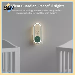 B & N 2026 Nâng cấp Hệ thống giám hộ tại nhà Cảm biến siêu âm Đèn ngủ LED an ninh không dây cho phòng ngủ an toàn cho trẻ em.