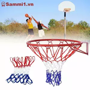 Lưới bóng rổ tiêu chuẩn ZK Lưới Nylon Hoop Goal Vành tiêu chuẩn cho khán đài bóng rổ VN