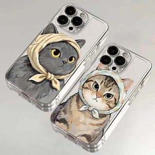 Ốp Điện Thoại Dâu Mèo Vui Nhộn Cho Xiaomi Redmi Note 12 Pro Plus 12S 8 7 Pro A7 Pro A1 A2 Plus 9T TPU Trong Suốt Siêu Mỏng Chống Sốc Hàn Quốc Bảo Vệ Toàn Diện INS Cover
