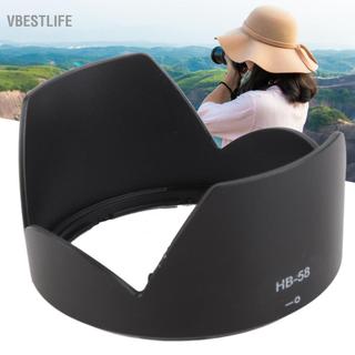 VBESTLIFE Zyyini Lens Hood HB?58 Màu đen có thể đảo ngược Bóng râm Loại hoa Digitabl SLR Chuyên nghiệp cho 18?300mm F/3.5?5.6G ED VR
