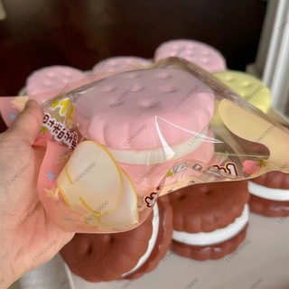 Bánh Khổng Lồ Cookie Squishy Đồ Chơi Giả Bóp Đồ Chơi Squishy Giảm Căng Thẳng Fidget Đồ Chơi Tăng Chậm Để Bàn Phụ Kiện Cho Người Lớn Quà Tặng