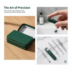 Bộ dụng cụ cắt móng tay 4 / 6 CÁI BVY Professional Bộ dụng cụ làm móng tay bằng thép không gỉ để chải lông và chăm sóc lớp biểu bì du lịch tại nhà.