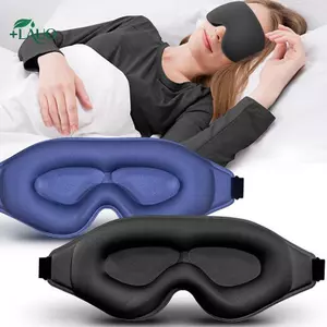 Springevenstar 3D Mặt nạ ngủ Mặt nạ mắt ngủ dành cho nam giới Cốc viền ban đêm Bịt mắt Ánh sáng sang trọng Bloing Eye Cover Molded Eye Shade Springevenstar