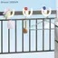 {AKIN} Móc ba bánh điện để sử dụng ngoài trời Phụ kiện ban công chống trộm chống đâm thủng có thể điều chỉnh {a}