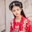 Cổ Tóc Thái Hanfu Mũ Đội Đầu Phượng Hoàng Tua Rua Băng Đô Giọt Nước Đầu Trước Đồ Trang Trí Hiệu Suất Bé Gái Cổ Tích Phượng Hoàng Thái Đồ Trang Trí Siêu F