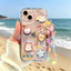 Ốp lưng điện thoại dễ thương có dây đeo, phù hợp với iPhone 16 15 14 13 12 11 Pro Max 7 8 Plus X Xs BFCE014