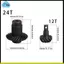 Bộ bánh răng trục xoắn ốc bằng thép- 12-24T cho điều khiển từ xa không dây trên ô tô FMS 1 / 24 1 / 18 RC