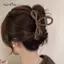 AqToCna Đỏ Nhung Nơ Kẹp Tóc Thu Đông Nữ Vuốt Tóc Kẹp Tóc Pháp Thanh Lịch Kẹp Tóc Hàn Quốc Phụ Kiện Tóc Nữ Mũ Quà Tặng AqToCna