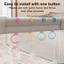 < Pluscloth > 4 Nhẫn Kéo Cho Bé Tập Đi – Dễ Dàng Lắp Đặt Vòng Treo Tập Gym Cho Bé Huấn Luyện Phối Hợp Cho Trẻ Sơ Sinh Đứng Lên Để Phát Triển Trẻ Tập Đi Dễ Dàng Lắp Đặt Bé Chơi