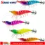 DUSKGLOW Mực Jig, Mồi chìm chậm ngang 105mm 11g, Wobbler Dạ Quang Webfoot Gỗ Tôm Bạch Tuộc Mồi Câu Cá Biển