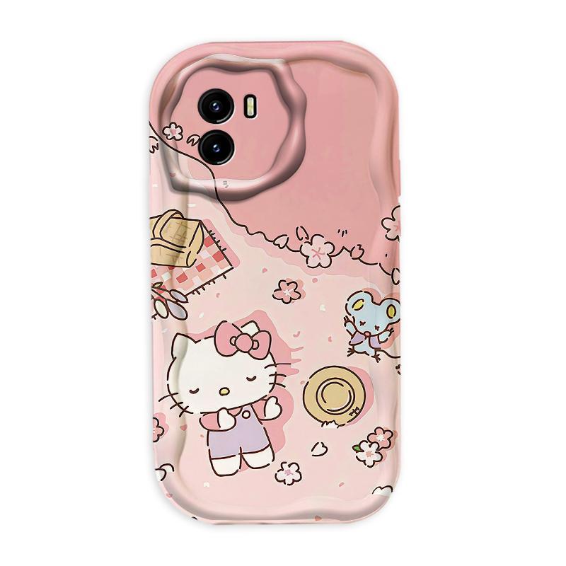 Thích hợp cho Redmi A1 A2 Plus 3D Soft TPU Cartoon Kitty Female Vỏ điện thoại chống sốc