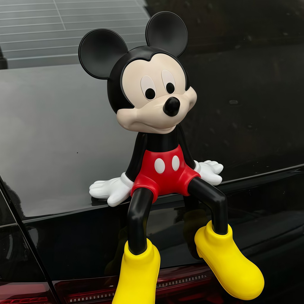 Hoạt Hình Sáng Tạo Đuôi Mickey Mái Búp Bê Trang Trí Thân Cây Phụ Kiện Nhỏ Tinh Tế Trang Trí Xe Hơi Có Thể Tháo Rời