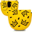 Golf Club Cap Cover Cheese Crown Putter Cover Nam Châm Đóng PU Chống Thấm Nước Đầu Bảo Vệ