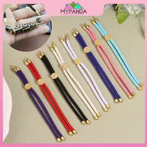 MYPANDA 5 Chiếc Dây Xoắn Nylon Dây Vòng Tay Dây Có Thể Điều Chỉnh Dây Bện Cho DIY Vòng Tay Trang Sức Làm.