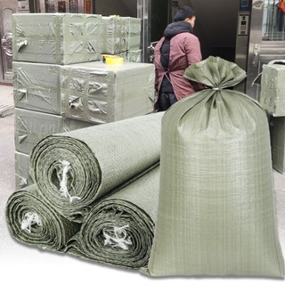 Túi dệt màu xanh lá cây Oversize - Túi đựng đồ hạng nặng đa năng để vận chuyển xây dựng