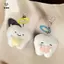 Đôi cánh răng sáng tạo dễ thương Đồ chơi búp bê sang trọng Kawaii Móc khóa búp bê hoạt hình sang trọng Bapa Mặt dây chuyền Túi phụ kiện trang trí Quà tặng [Mina]