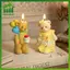 SWEET 3D Gấu Dễ Thương Nhựa Khuôn Nến Làm Xà Phòng Silicon Fondant Chocolate Kẹo Khuôn Trang Trí Bánh DIY Nghệ Thuật Thủ Công Quà Tặng Khuôn n
