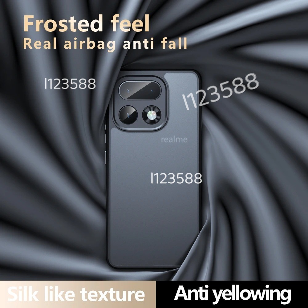 Ốp Lưng Cho Realme16T 5G 2026 Matte Clear Phone Cover Cho Realme 16 Pro Plus T 16T 16Pro 16Pro + 16ProPlus Realme16 Realme16pro Acrylic PC + TPU Mỏng Chống Sốc