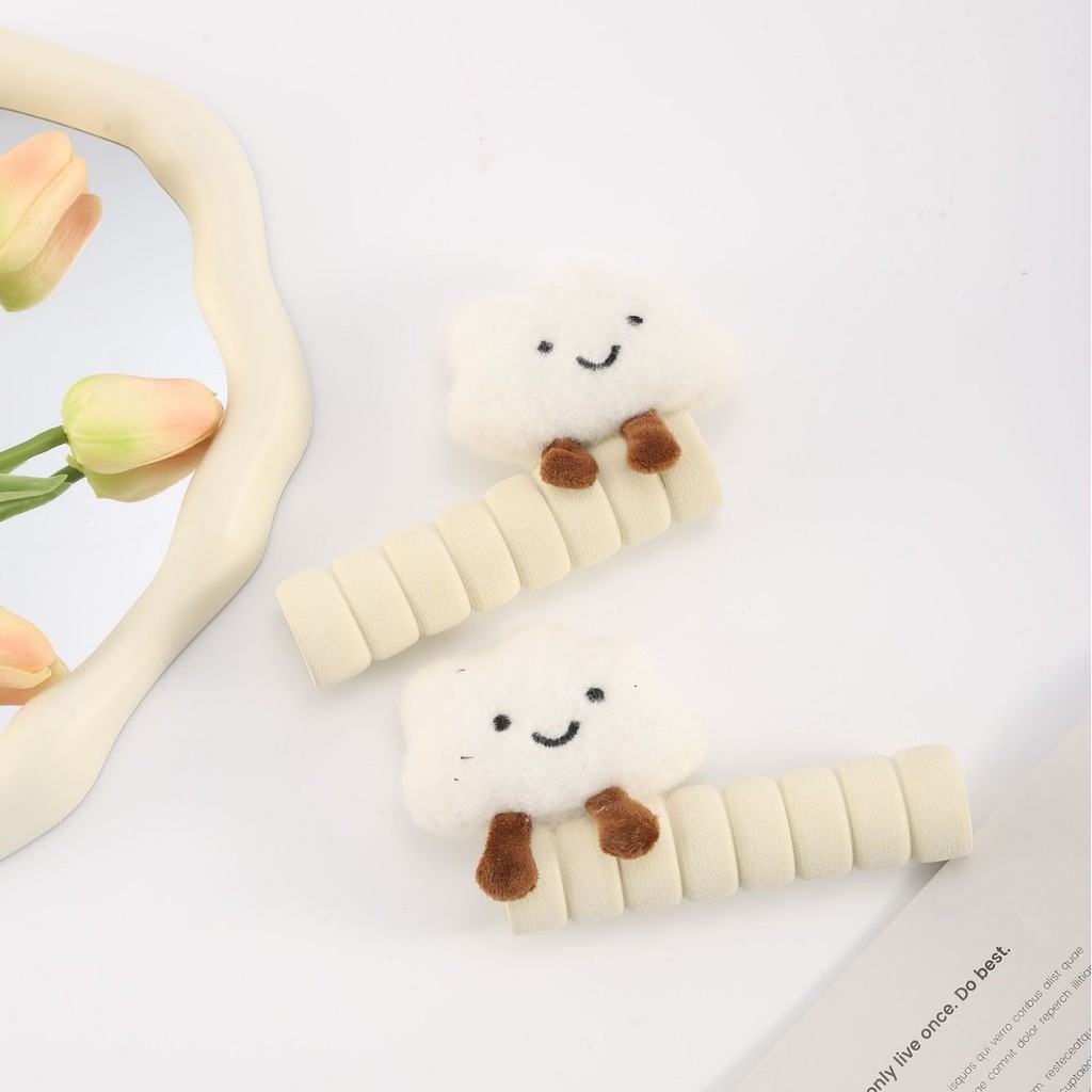 Găng tay nắm cửa chống va chạm Chống va chạm Chống tĩnh điện Đám mây dễ thương Trang trí cửa phòng ngủ Vỏ bảo vệ ổ đũa